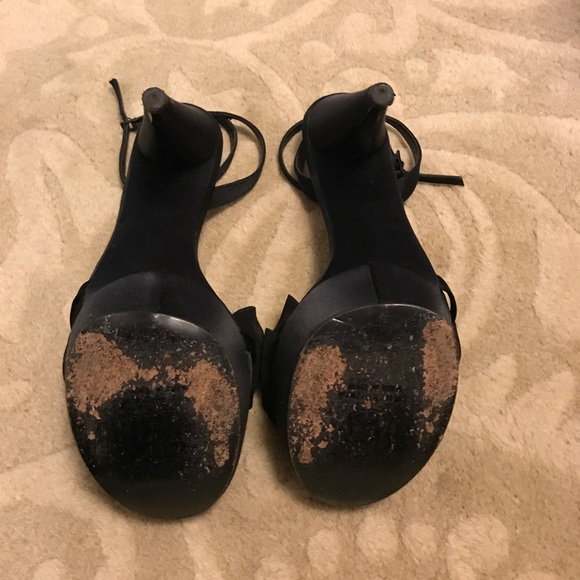 Stuart Weitzman platform sandals with bow - Picture 5 of 7